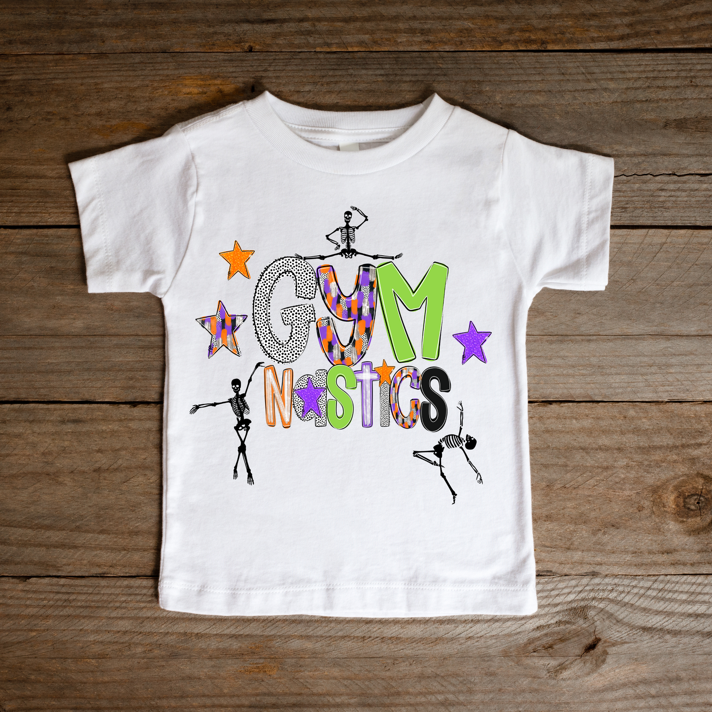 Halloween Gymnastics Shirt for Kids