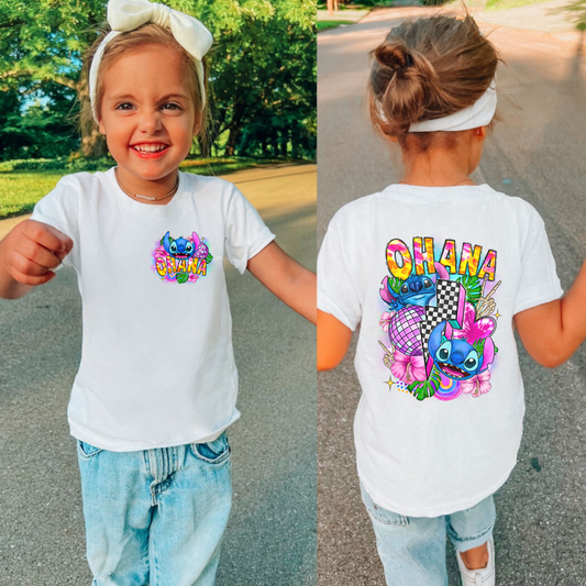 Blue Alien Shirt for Girls