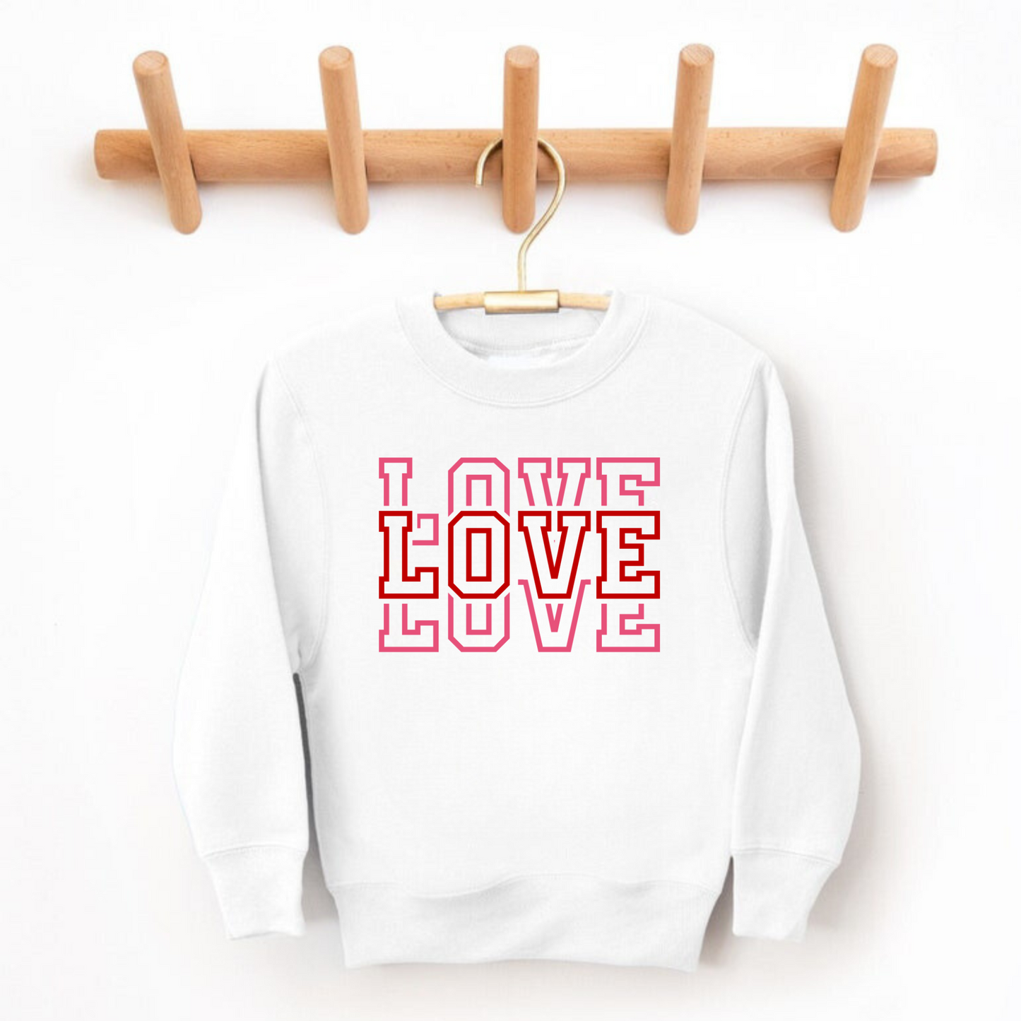 Love Sweatshirt for Girls