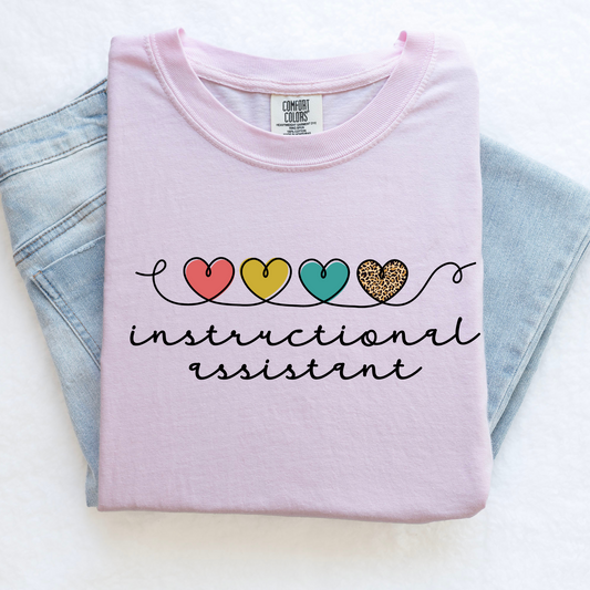 Leopard Print Instructional Assistant Shirt