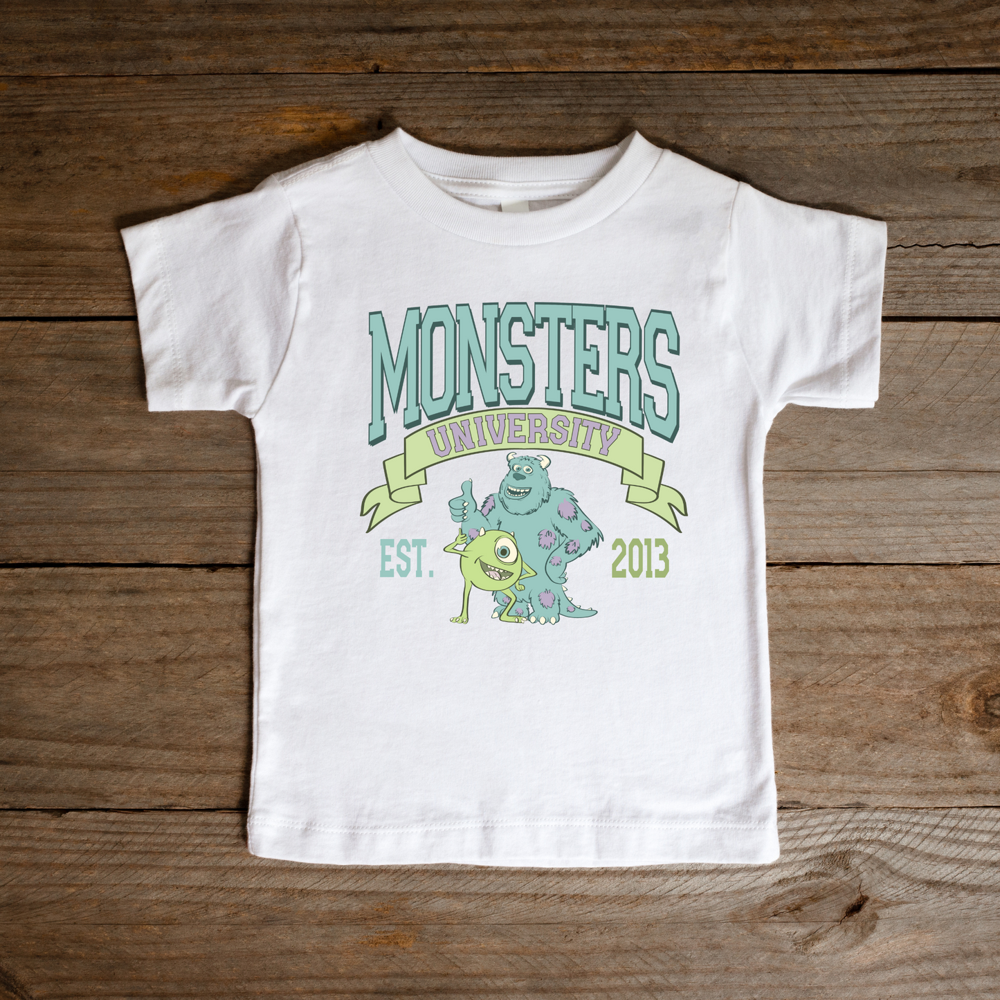 Monster College Shirt for Kids