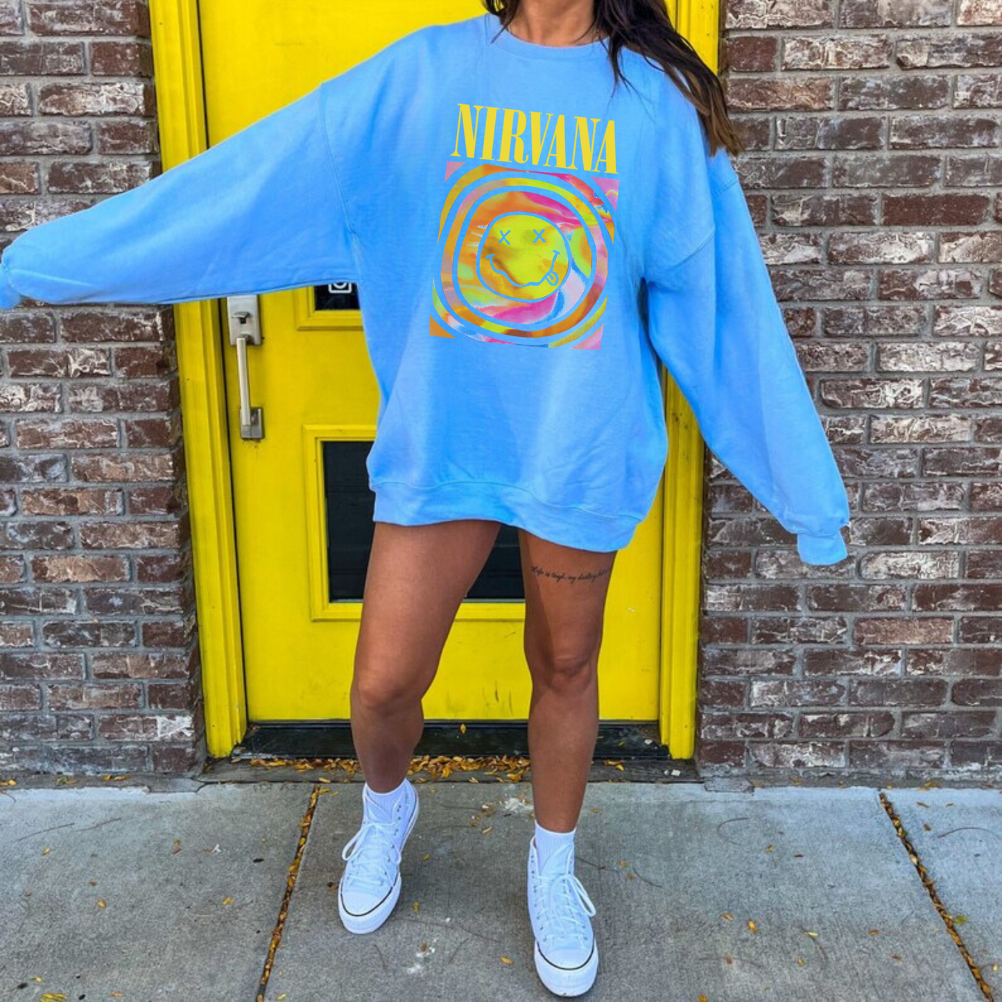 Nirvana Flipper Dip Dye T Shirt U2013 Paradiso Clothing