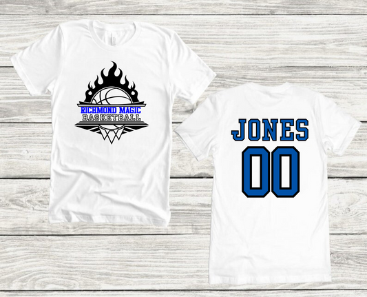 PERSONALIZED Richmond Magic Shirt- FRONT AND BACK