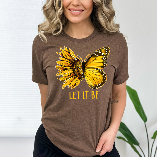 Sunflower Butterfly Shirt