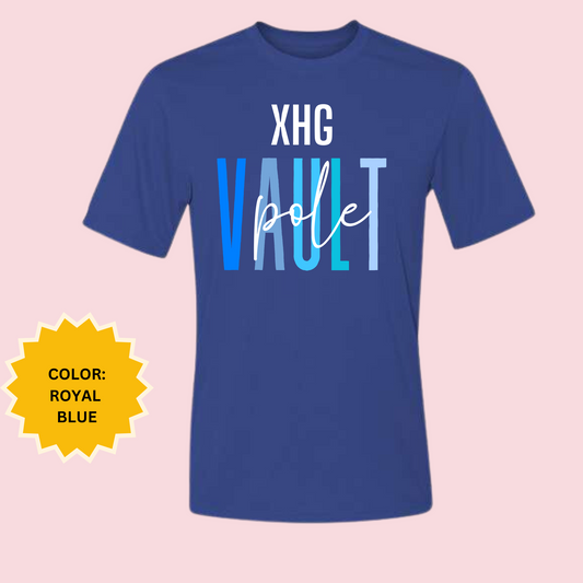 XHG Pole Vault Adult & Youth Shirt Design 2