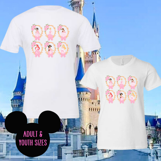 Coquette Princess Shirt for Adults and Youth