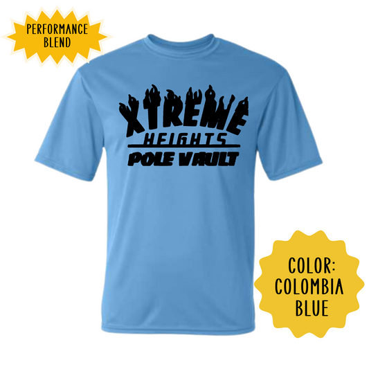 XHG Pole Vault Adult & Youth Shirt Design 1