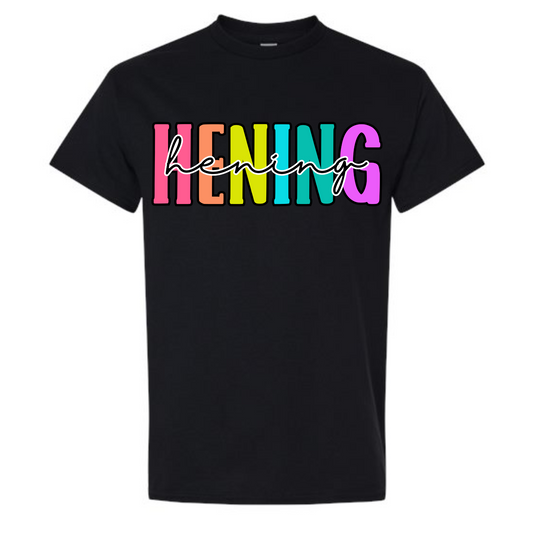 Colorful Hening Shirt