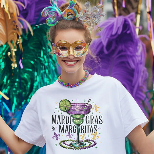 Mardi Gras & Margaritas Shirt