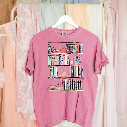 Princess Bookshelf Shirt