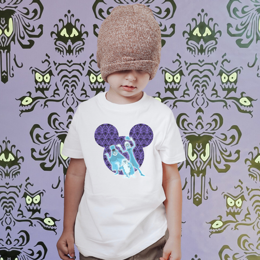 Haunted Ride Mouse Head Shirt for Kids