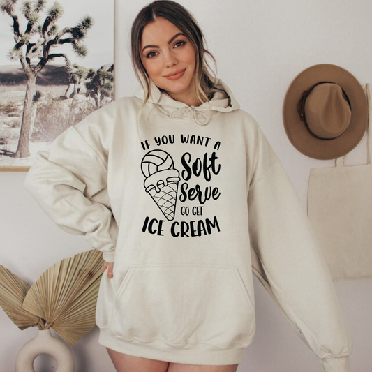  Funny volleyball hoodie - Cozy and humorous hoodie perfect for volleyball players and moms. Ideal for game day comfort and style.