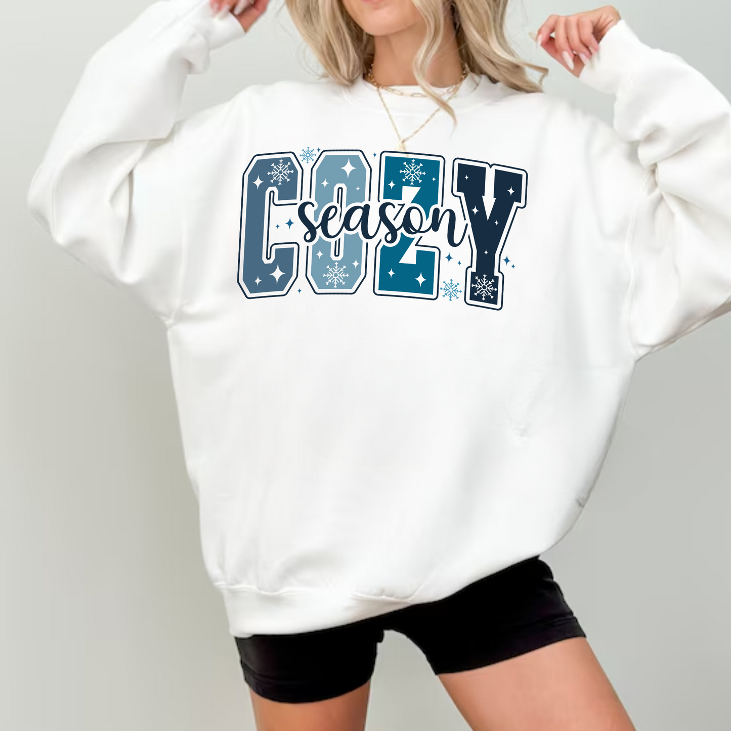 Cozy Season | Winter Crewneck Sweatshirt