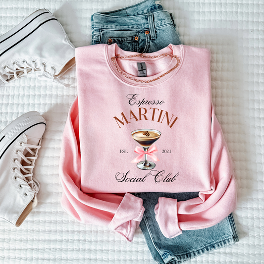Espresso Martini Social Club Sweatshirt