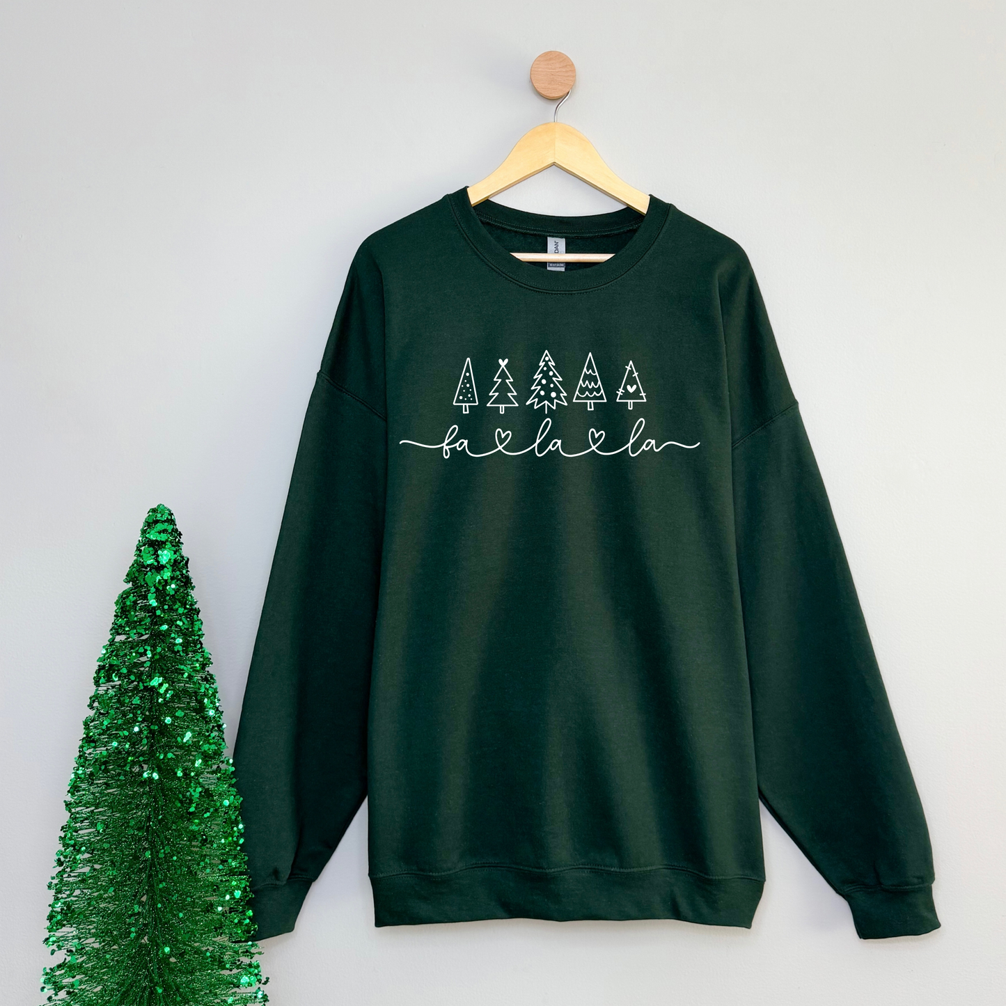 Fa La La La Christmas Crewneck Sweatshirt