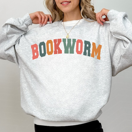 Bookworm | Book Lover Crewneck Sweatshirt