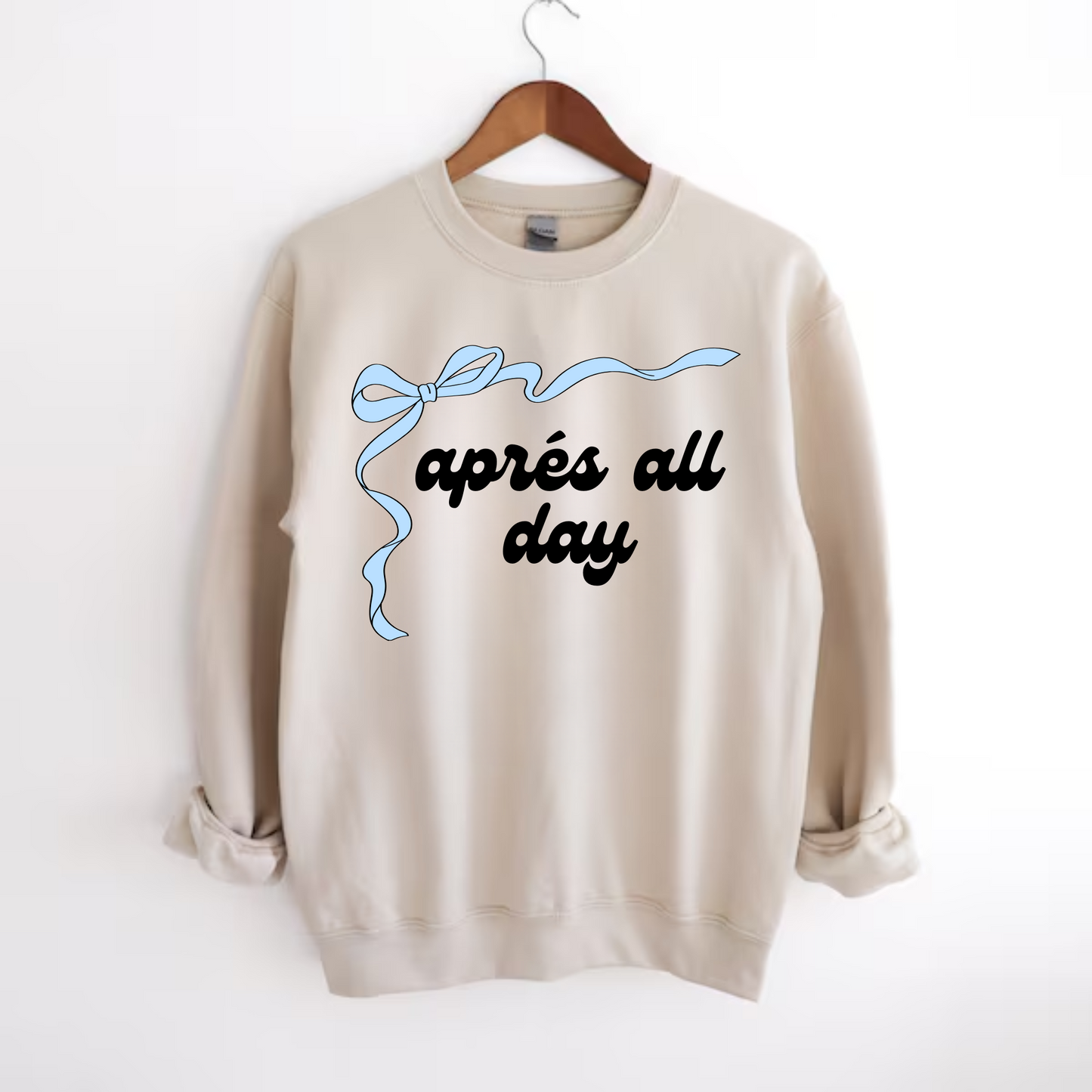 Apres All Day | Apres Ski Crewneck Sweatshirt