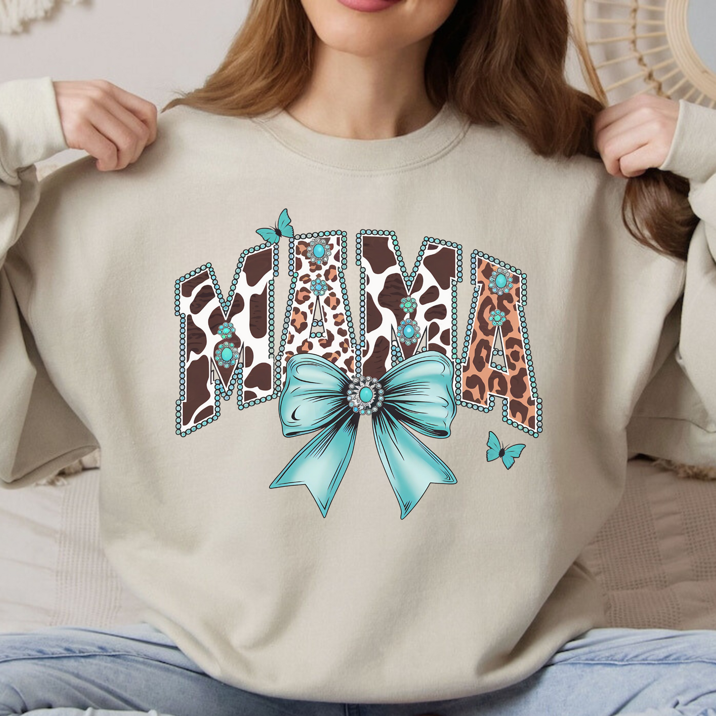 Western Mama Crewneck Sweatshirt