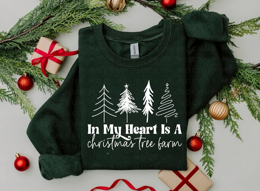 Christmas Tree Farm Crewneck Sweatshirt