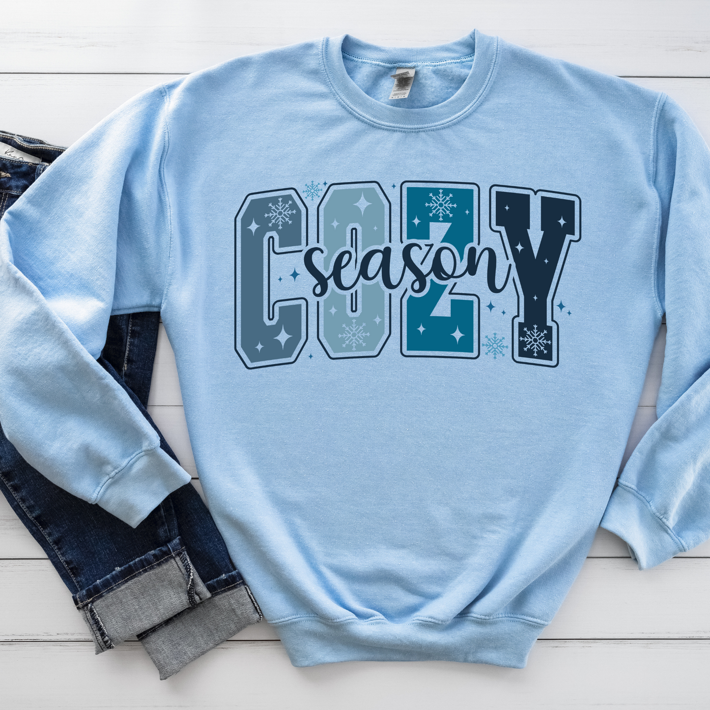 Cozy Season | Winter Crewneck Sweatshirt