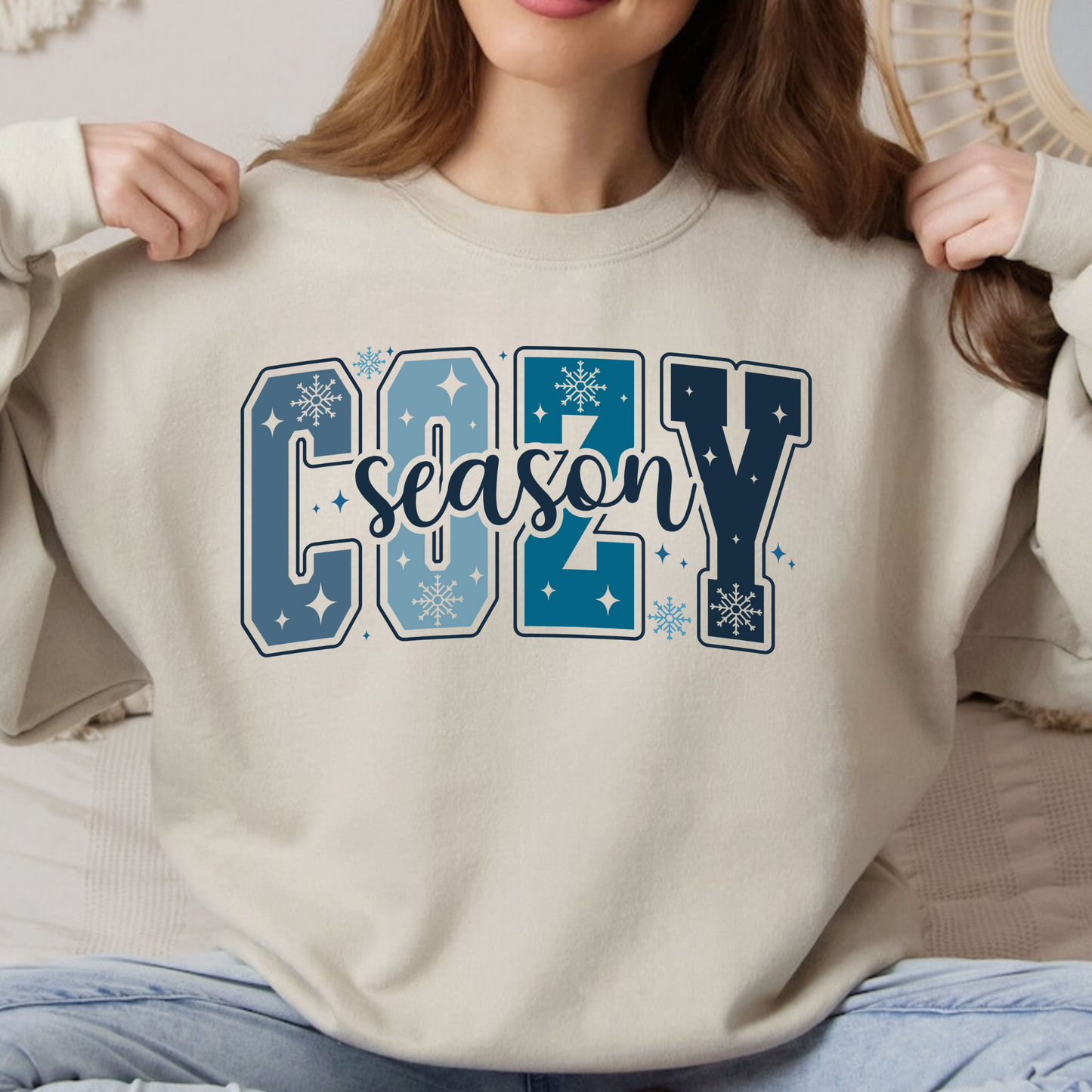 Cozy Season | Winter Crewneck Sweatshirt